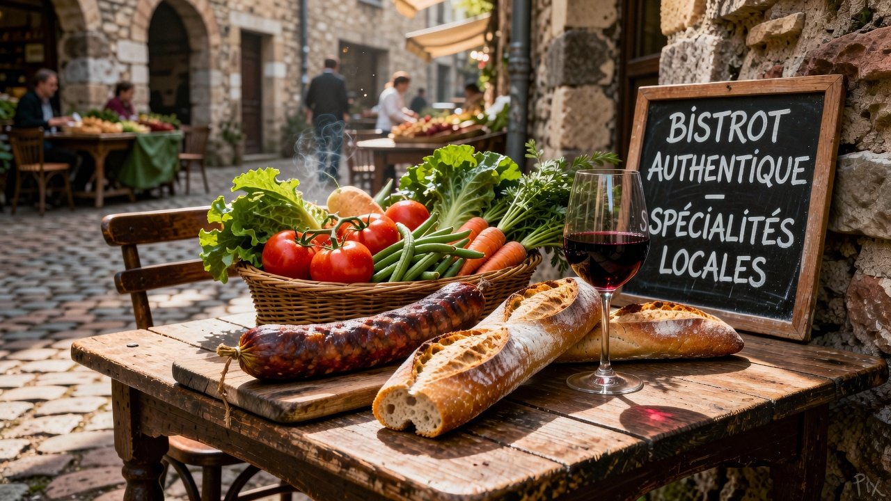 Food: local saucisse bistro spread