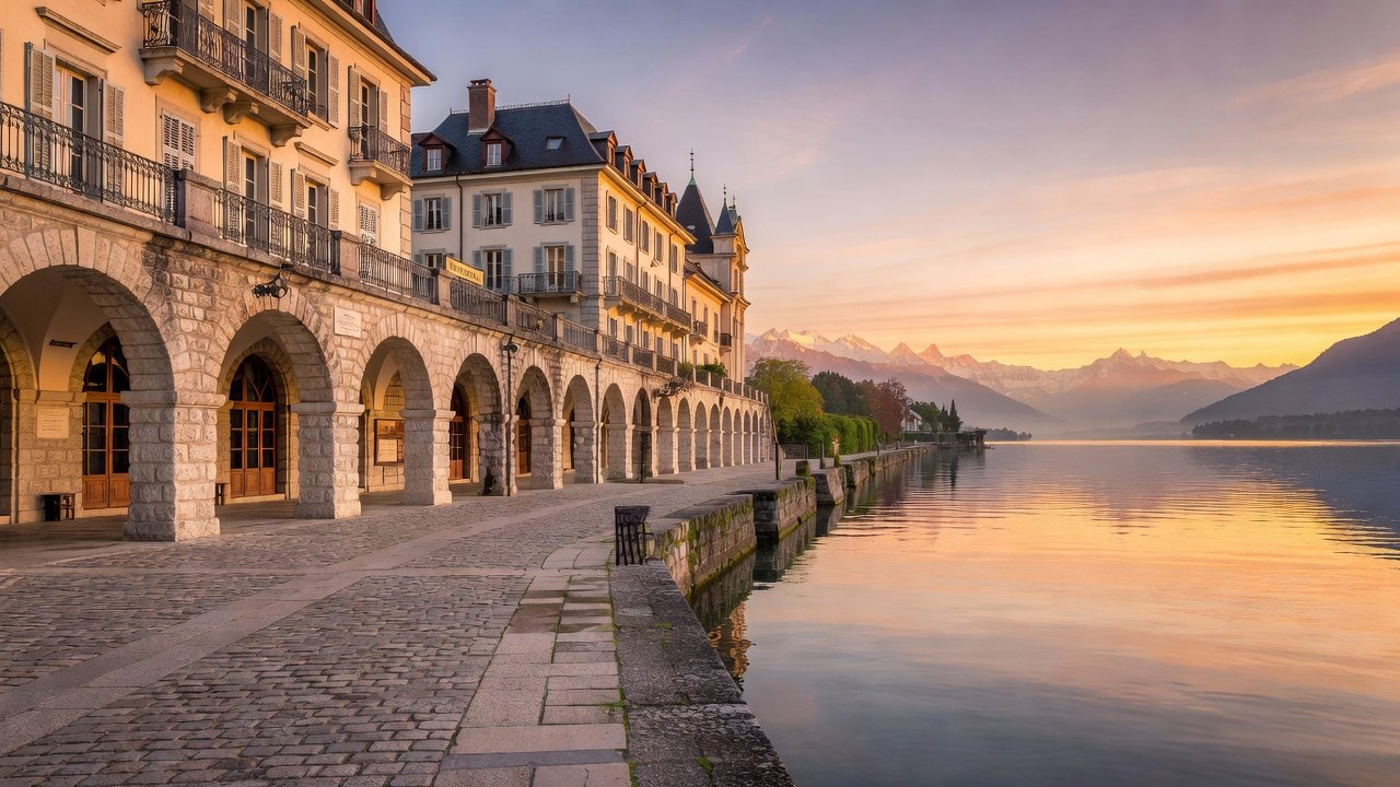 Do: Lakeside promenade and arcades