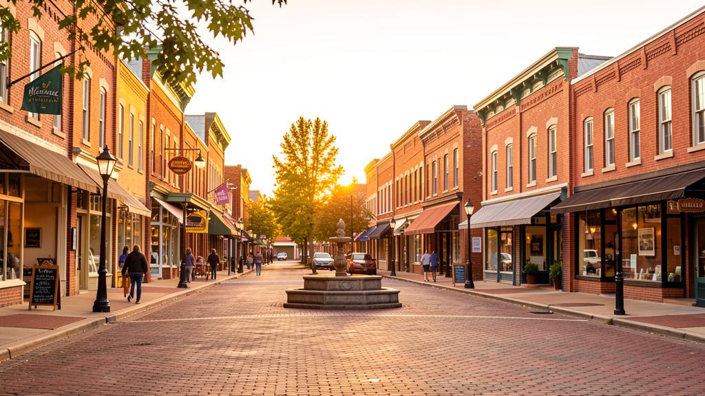 Noblesville historic downtown square