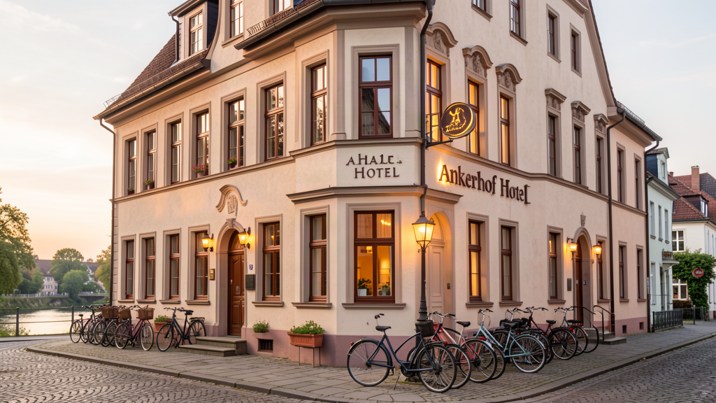 Stay: Ankerhof Hotel exterior in Halle (Saale)