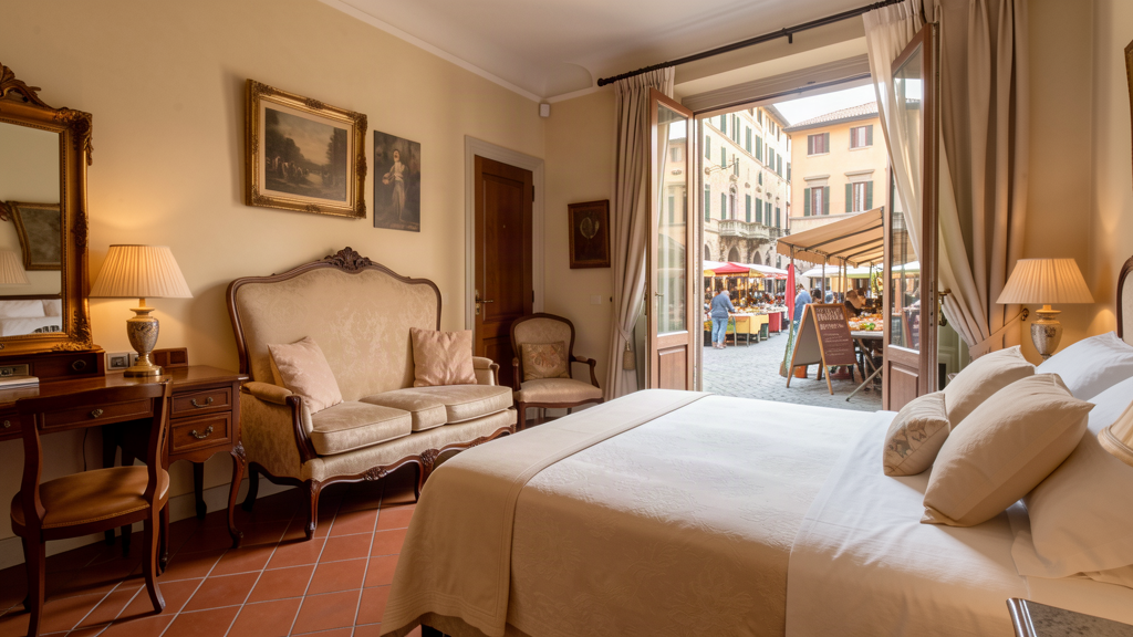 Stay: Charming boutique hotel room at Hotel San Luca in Verona