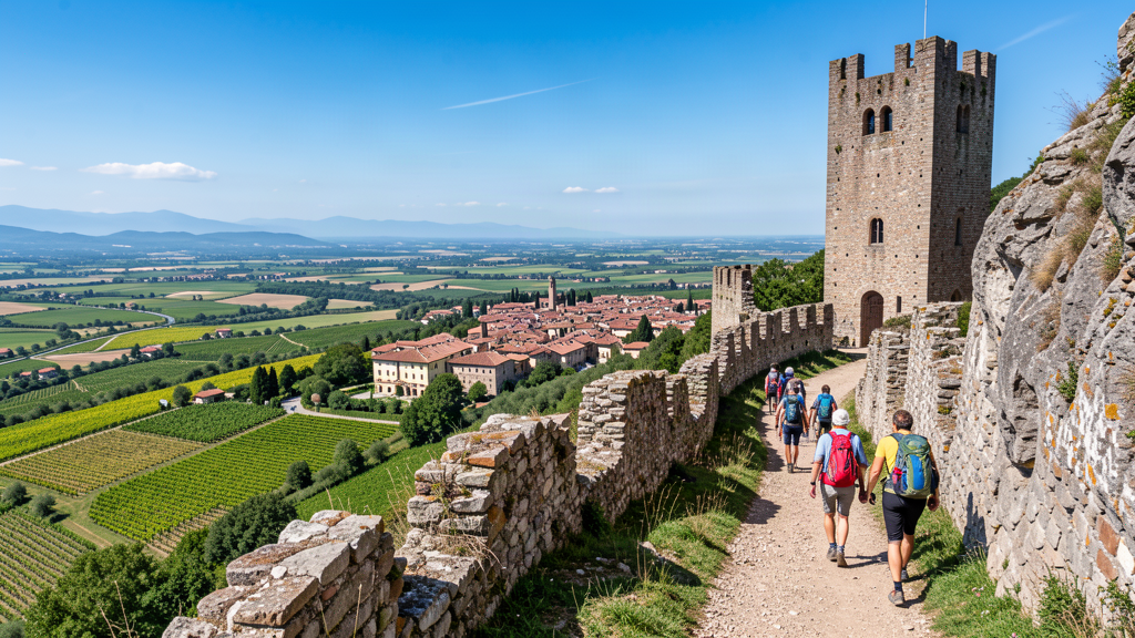 Do: Hiking the path to the Rocca fortress