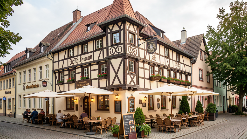 Gasthof am Storchenturm traditional inn on Georgenstraße in Eisenach