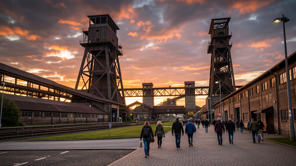 Zeche Zollverein shaft walk do