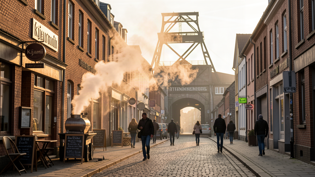 Rüttenscheid roast steam after the shaft walk in Essen hero