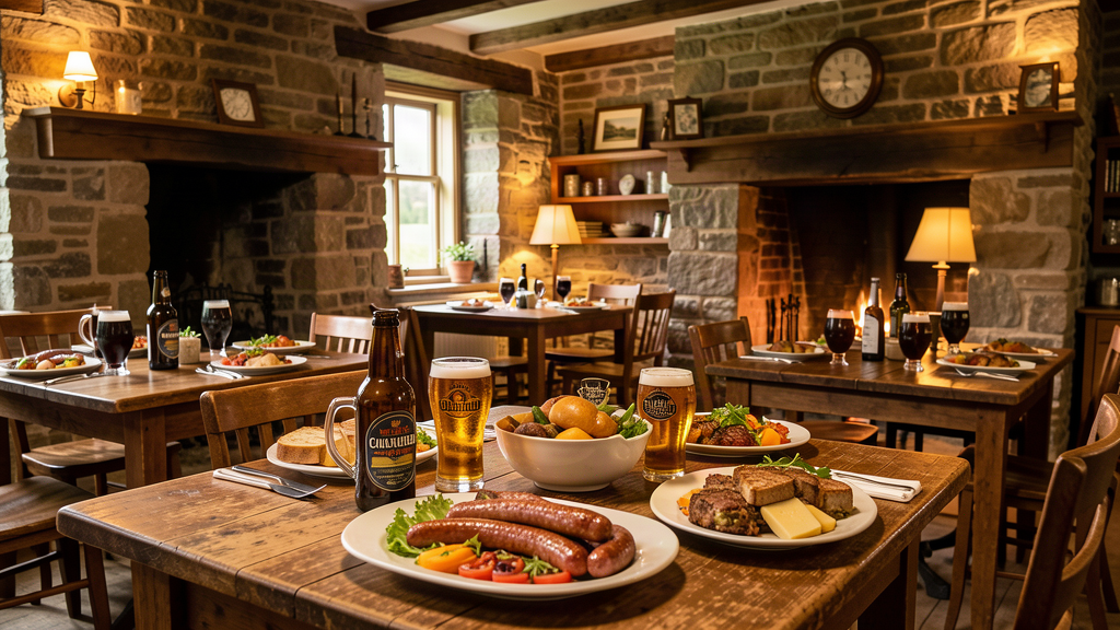 Cumbrian pub dining room in Ambleside