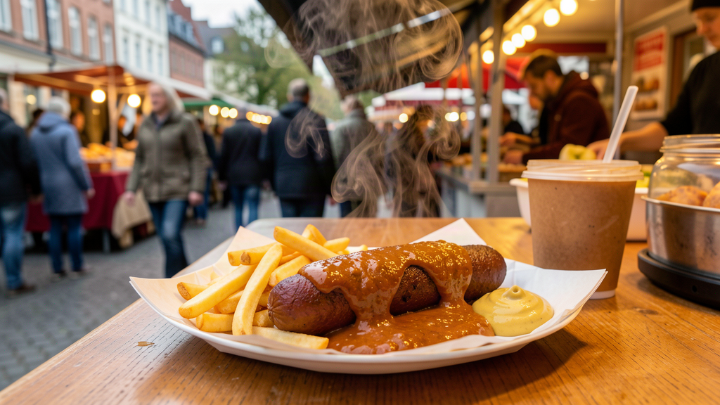 Currywurst at Konnopke under the elevated U2 in Prenzlauer Berg