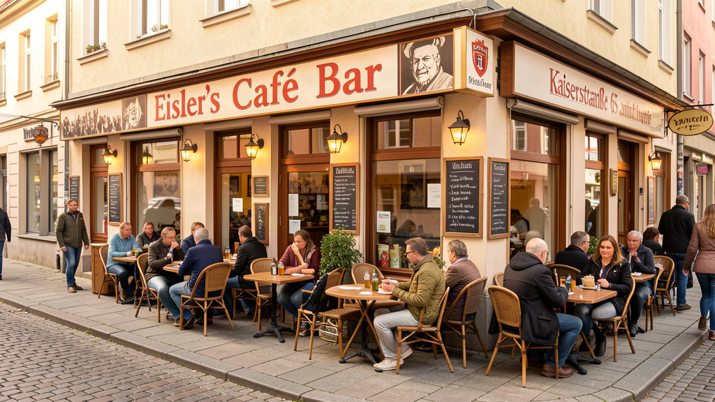 Eisler's Café Bar Restaurant on Kaiserstraße in Sankt Ingbert