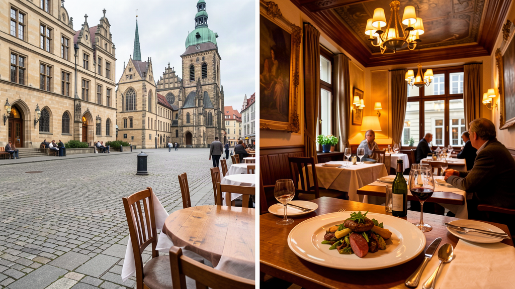 Restaurant Stephanus on Domplatz in Halberstadt