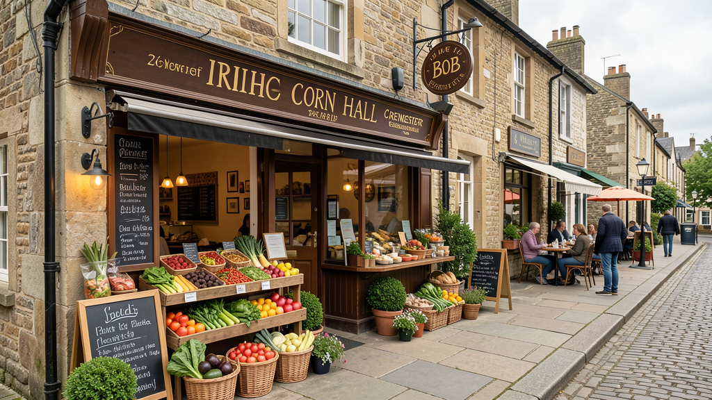 Made by Bob restaurant at 26 Market Place The Corn Hall in Cirencester