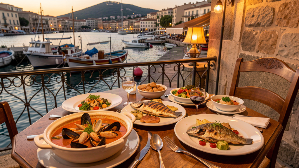 Food: Chez Fonfon restaurant bouillabaisse terrace