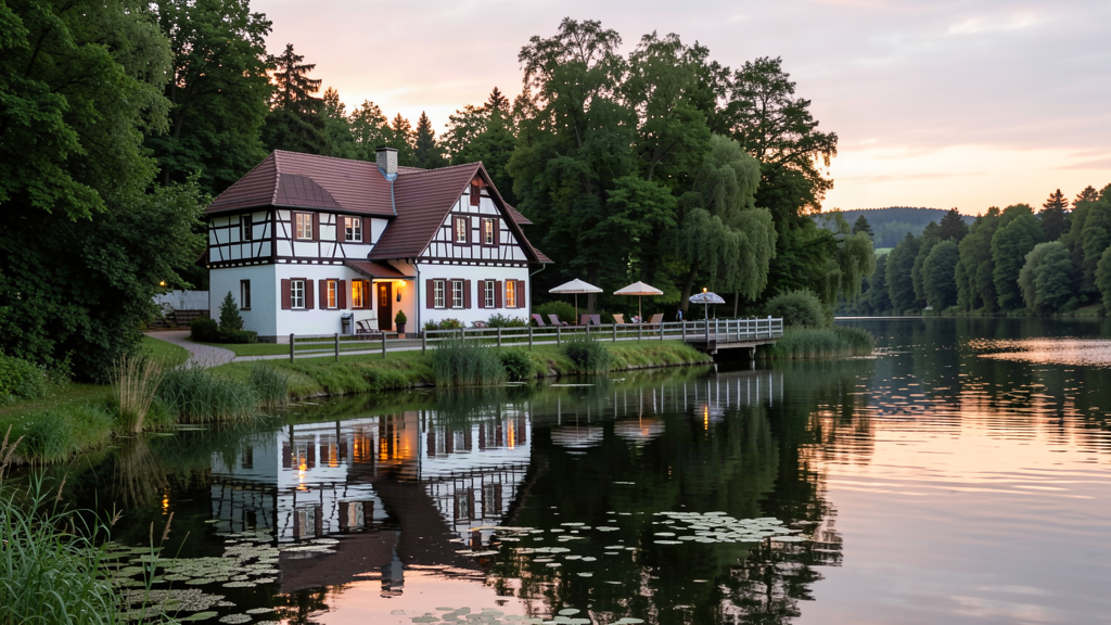 Stay: Pension am Sundhäuser See lakeside guesthouse near Nordhausen