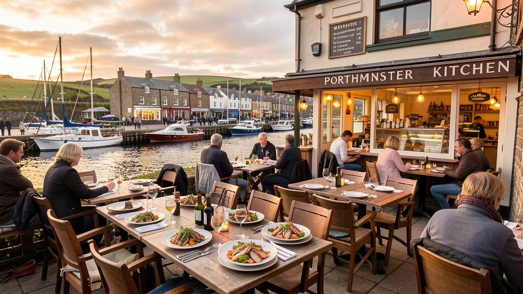Porthminster Kitchen seafood restaurant on Wharf Road St Ives