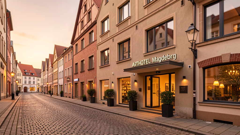artHOTEL Magdeburg exterior