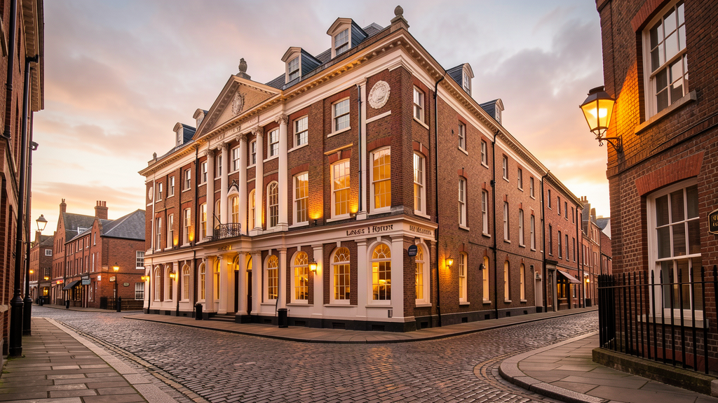 Lace Market Hotel on High Pavement in Nottingham