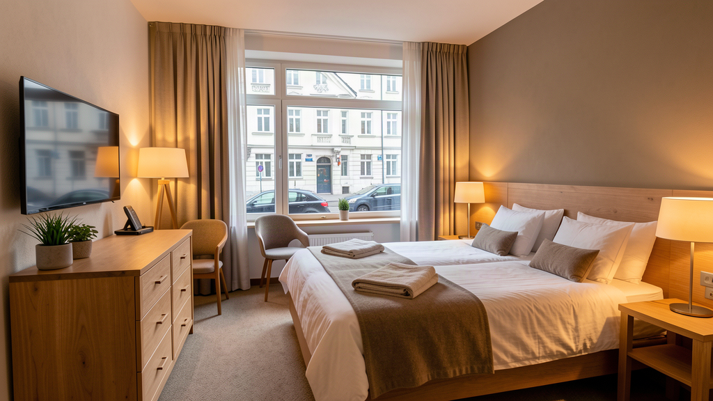 Stay: Cozy room at Maingau Hotel, Schifferstraße 38–40, Frankfurt am Main