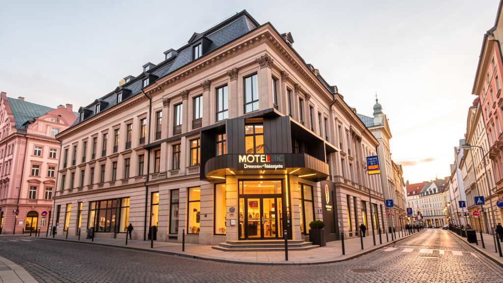Motel One Dresden-Palaisplatz stay near the Innere Neustadt and river