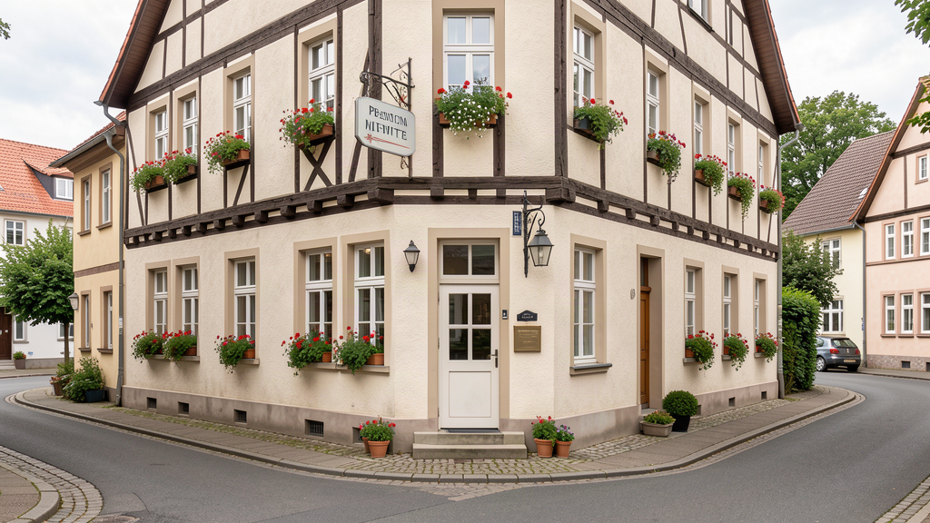 Pension Mitte apartments on Haareneschstraße in Oldenburg