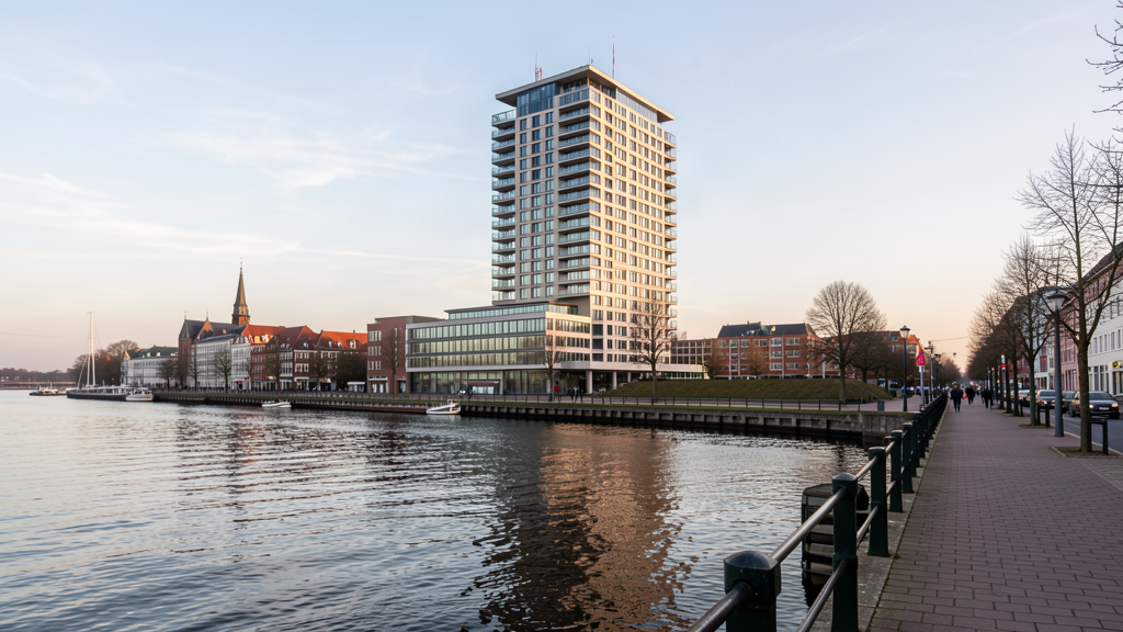 Turmhotel Weserblick Bremen riverside stay