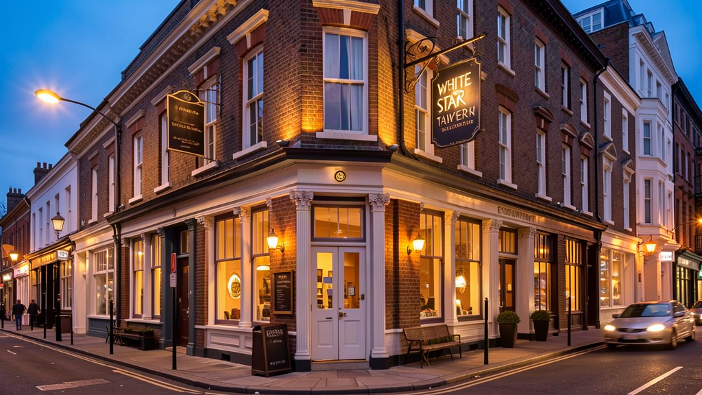 White Star Tavern on Oxford Street in Southampton