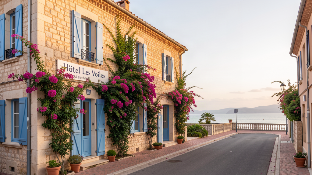 Hôtel Les Voiles in Le Mourillon neighborhood, Toulon