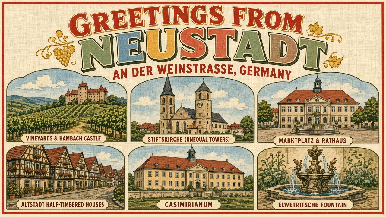 Neustadt an der Weinstraße-Germany-Postcard - The Travel Bloggers