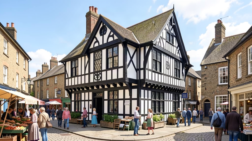 Black and White House in High Town, Hereford