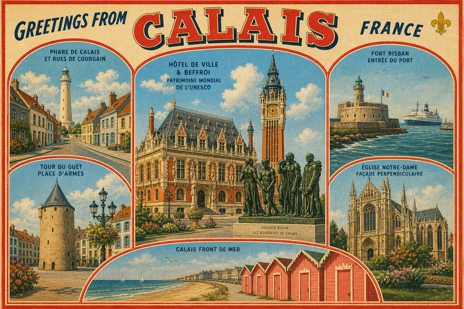 calais-France-postcard - The Travel Bloggers