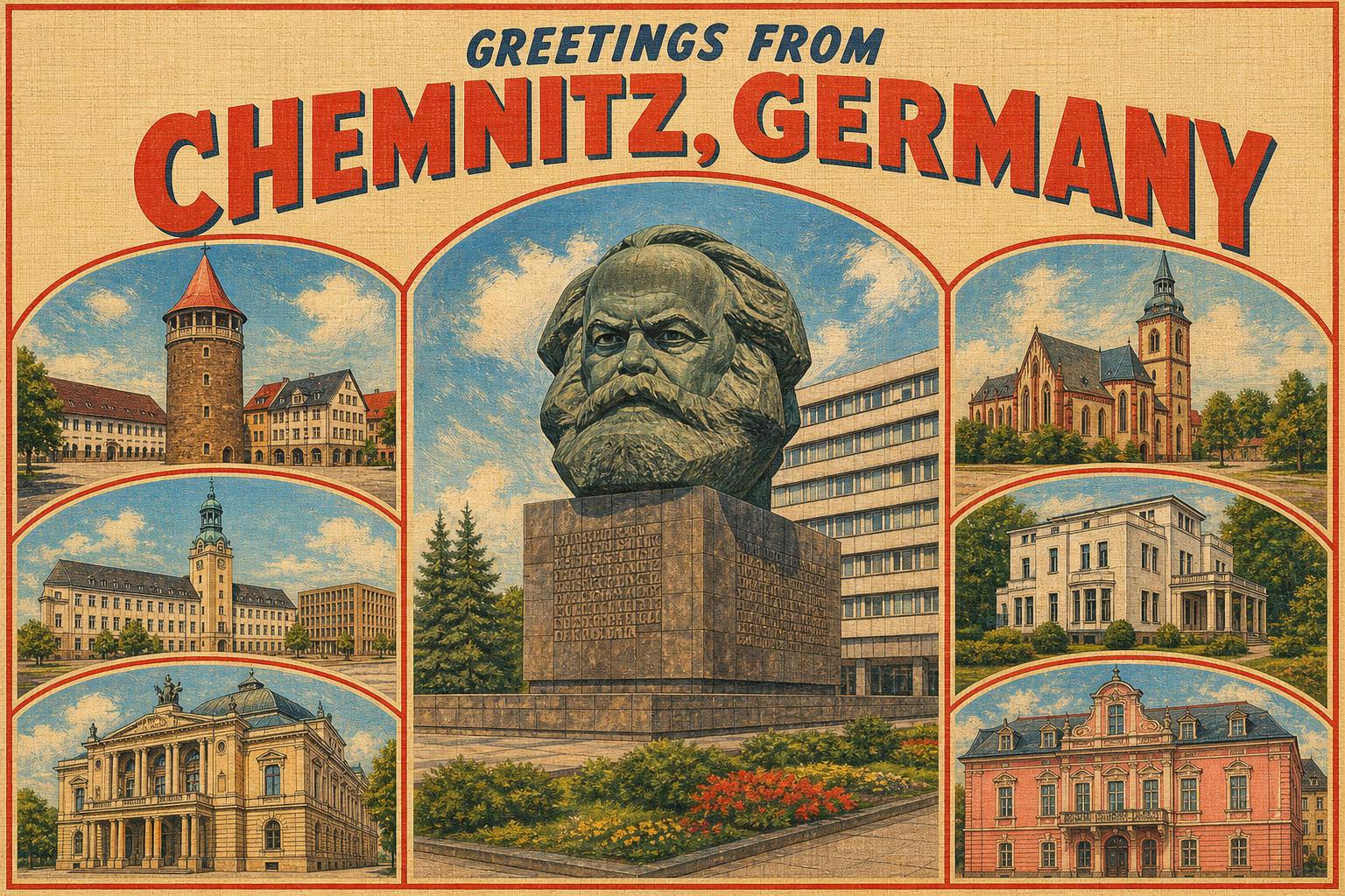 chemnitz-Germany-postcard - The Travel Bloggers