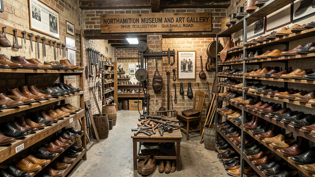 Northampton shoe museum Guildhall Road