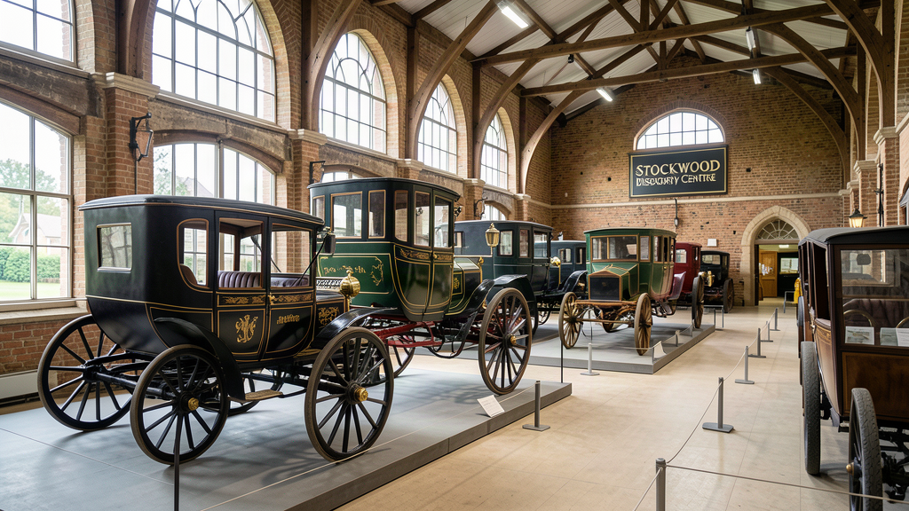 Mossman carriages at Stockwood Discovery Centre, Luton